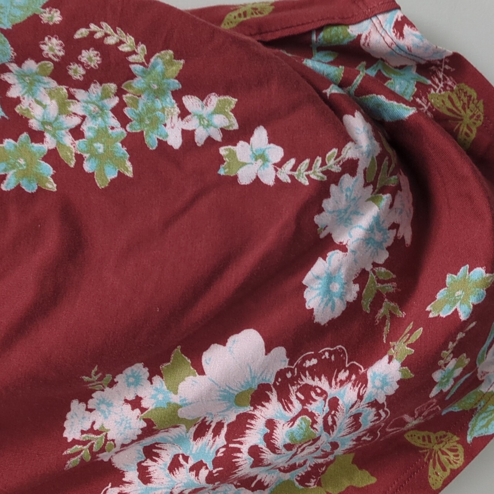 Free People Ginger Snap Crossback Floral NWOT Top - Picture 5 of 8